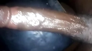 Fat black cock cumshot compilation for sissies w/ audio