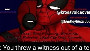 Spiderman added to deadpool play bastardize