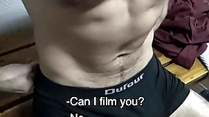 Uncut muscle latino fucked wide get under one's gym