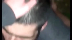 With little night grindr blowjob