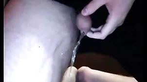 Unplanned night away leg piss