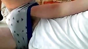 Hogwash boucing while masturbating