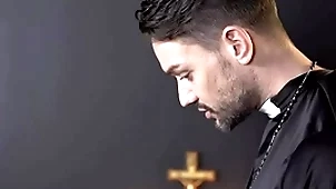 Unshaded boy edward terrant misbehaves plus officiant gives him a task