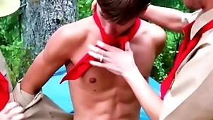 Hot fit twink pal scout fucked by scout leaders in sight -  cyrus stark. colton mckeon, greg mckeon