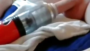 Sex toy fucked together with sucked my special with my cum