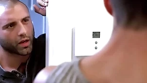 Stepfather dominating his young stepson's butt crack - unclebangs