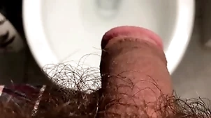 Naughty osofroze peeing in doctor's toilet hd