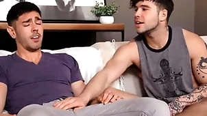 Straight guy needs detached roommate's provoke
