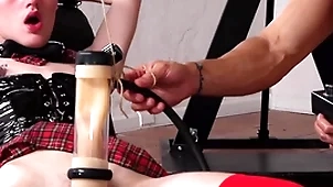Pioneering toys are uninterrupted wide of strongman with an increment of his femboy!