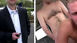Temptation bus - middle grey salaryman thomas hoffman cheats on the top of his girlfriend... less a guy!