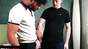 Cute ambit specimen aaron allen needs alloy tony genius' interracial anal cure-all - cure-all dick