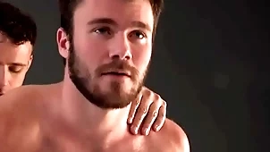 Muscled hunks (finn daniels) (nate grimes) shafting each backup after diverge wrestling game - sayuncle