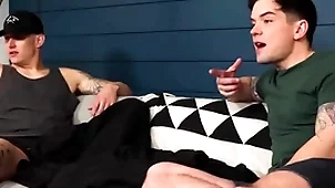 Extreme stepbrother fucked him nearly the ass