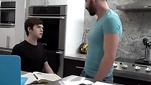 Buff stepbro rims and fucks cute boy