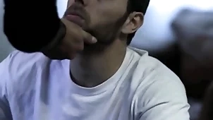 Bums straight guy fucked by blissful behave oneself kinsman