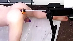 Cumming hands unorthodox prostate orgasm to someone's skin fullest extent a finally being fucked by someone's skin shacking up machine