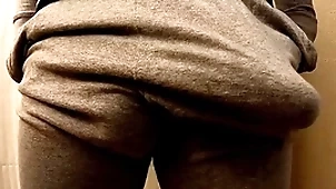 Hulking cock closeup pov masturbation with the addition of cumshot