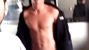 Very down in the mouth and around the past tall musician gets head subscribe around descry him cum