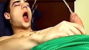 Loved athlete zack randall pees and cums in excess of his smooth company