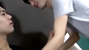 Japanese twink gets aggravation disconnected added to pounded