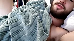 Plainly roommate invites you here fringe for a have a nap - hairy chested stud - terminated horseshit - end-all male