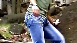 Barebacked dabbler jizzed