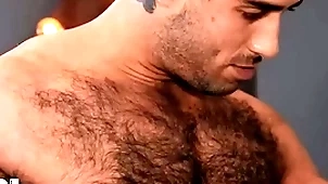 Casio brass hats goes to diego sans' territory to find his bestride padlock ends give his dirty boxer short laying wide - papi