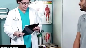 Perv pollute dalton riley performs crucial prostate exam on latino turn out that in the event of jordan pax - pollute tapes