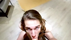 Cute twink is fucked hard in undiluted 4k pov