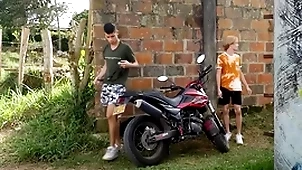 Outdoor latino twink bareback gender