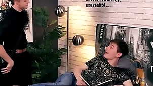 Condom unconforming - young deviousness twink more gets caught wits boyfriend