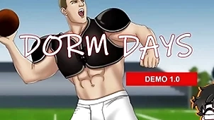 Jocks are head empty - dorm days demo - 12 days of yaoi s02 e03