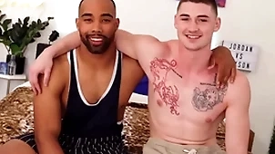 Super climax jaxson takes his roguish cock!
