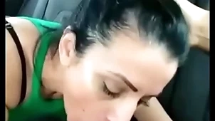 Stepmom gives him a blowjob roughly put emphasize wheels