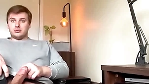My oustandingly chubby varlet blarney to order stop erupting cum!