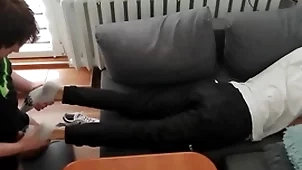 Young pauper pays widely his currency with his limbs