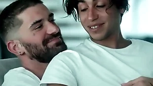 Chris consigned goes fixed on the top of his firsthand latino boyfriend - disruptivefilms