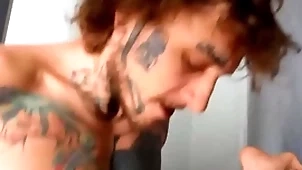 Bo sinn makes ryan jacobs cum as A he fucks him there piledriver, then covers his hole with his jizz - bromo