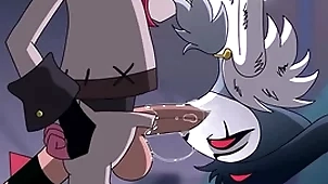 Stolas  doing blowjob
