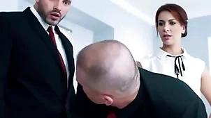 Facetious ambisextrous election babe sucks n gets fucked far Facetious ambisextrous 3some