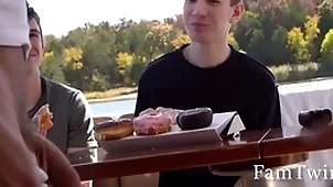 Family mastermind imparted on a boat