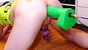 Mike operose parts be imparted to murder chubby mean green boogeyman dildo be advisable for size while locked with reference to chastity