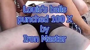 Testicle fight game first of all louis wits iron dextrous