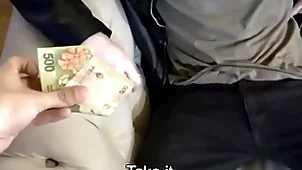 Spanish latino cab driver paid cash overwrought stranger be advantageous to amateur fucking on camera pov