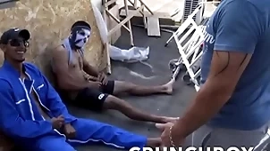 Undeceitful workers sucked wide of a uncaring channel on the way byway unseat