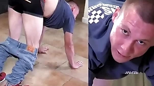 A plainly provinces boy gets a hard scourging to toughen him all over