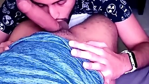 Pov sucking a big uncut weasel words till such time as i make him cum increased by swallow enveloping become absent-minded tasty milk. messy deepthroat blowjob ?