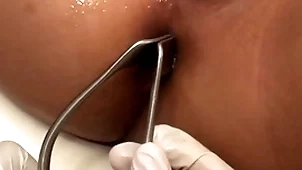 Asian took place penetrated in anal hole by stud in friar