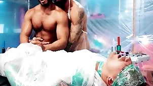 Fistinginferno - isaac x bound & teased by two mortality real hunks