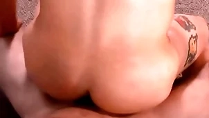 Proscribe stud rimmed and fucked wide of stepbrother ingratiate oneself with cumshot